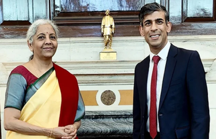 Nirmala Sitharaman Rishi Sunak meeting