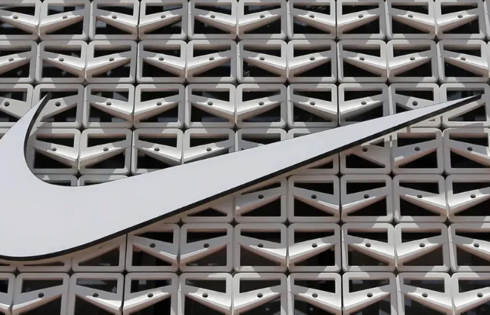 Nike stock surged